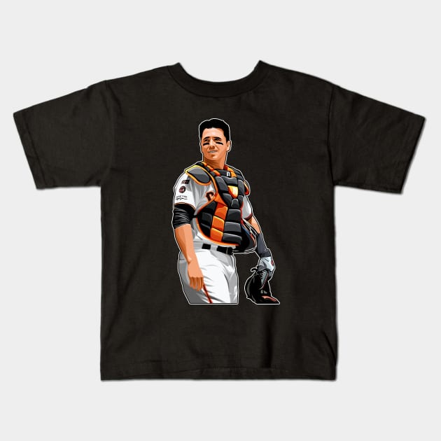 Buster Posey #28 Stand On Kids T-Shirt by GuardWall17